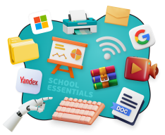 Цифровая база для школьника - КИБЕРшкола программирования для детей, компьютерные курсы для школьников, начинающих и подростков - KIBERone г. Ясенево