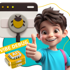 Тестирование & Vibe Debug. Охотники за багами - КИБЕРшкола программирования для детей, компьютерные курсы для школьников, начинающих и подростков - KIBERone г. Ясенево
