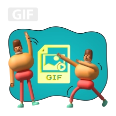 Gif-анимация - КИБЕРшкола программирования для детей, компьютерные курсы для школьников, начинающих и подростков - KIBERone г. Ясенево