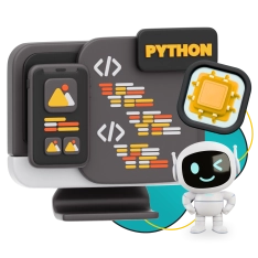 Мой первый сайт с мозгами: Python + AI - КИБЕРшкола программирования для детей, компьютерные курсы для школьников, начинающих и подростков - KIBERone г. Ясенево
