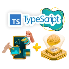 TypeScript + AI: создаём умные веб-приложения - КИБЕРшкола программирования для детей, компьютерные курсы для школьников, начинающих и подростков - KIBERone г. Ясенево