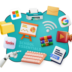 Цифровая база для школьника - КИБЕРшкола программирования для детей, компьютерные курсы для школьников, начинающих и подростков - KIBERone г. Ясенево