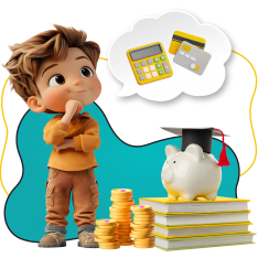 Финансовый интеллект вместе KIBERone - КИБЕРшкола программирования для детей, компьютерные курсы для школьников, начинающих и подростков - KIBERone г. Ясенево