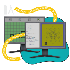 Исполнители чертежник и черепашка - КИБЕРшкола программирования для детей, компьютерные курсы для школьников, начинающих и подростков - KIBERone г. Ясенево