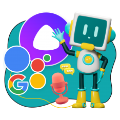 Голосовой помощник Алиса - КИБЕРшкола программирования для детей, компьютерные курсы для школьников, начинающих и подростков - KIBERone г. Ясенево