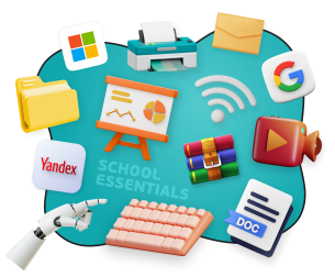 Цифровая база для школьника - КИБЕРшкола программирования для детей, компьютерные курсы для школьников, начинающих и подростков - KIBERone г. Ясенево